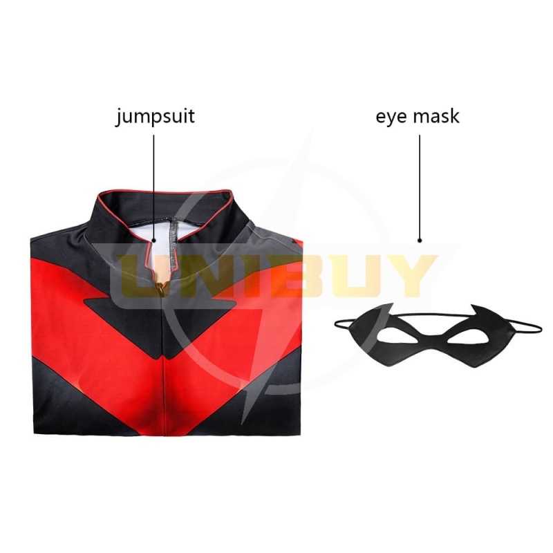 Teen Titans: The Judas Contract Nightwing Costume Cosplay Suit Dick Grayson Unibuy