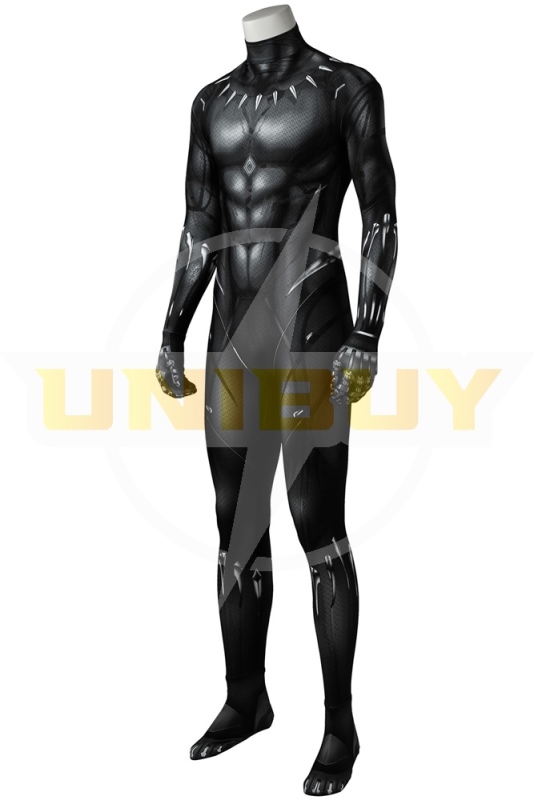 Black Panther Costume Cosplay Suit T'Challa Bodysuit Unibuy