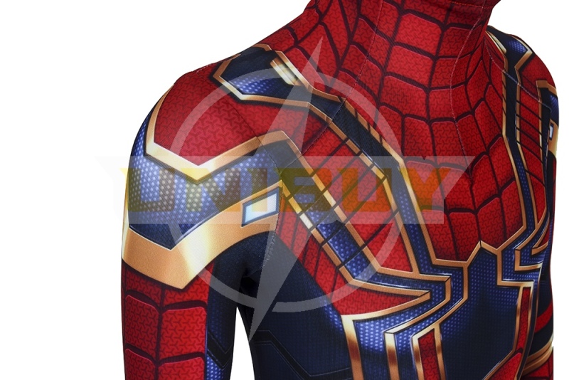 Iron Spiderman Costume Cosplay Suit Kids Peter Parker Avengers Endgame Unibuy