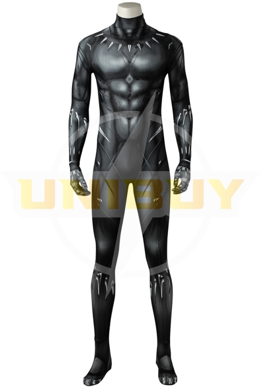 Black Panther Costume Cosplay Suit T'Challa Bodysuit Unibuy