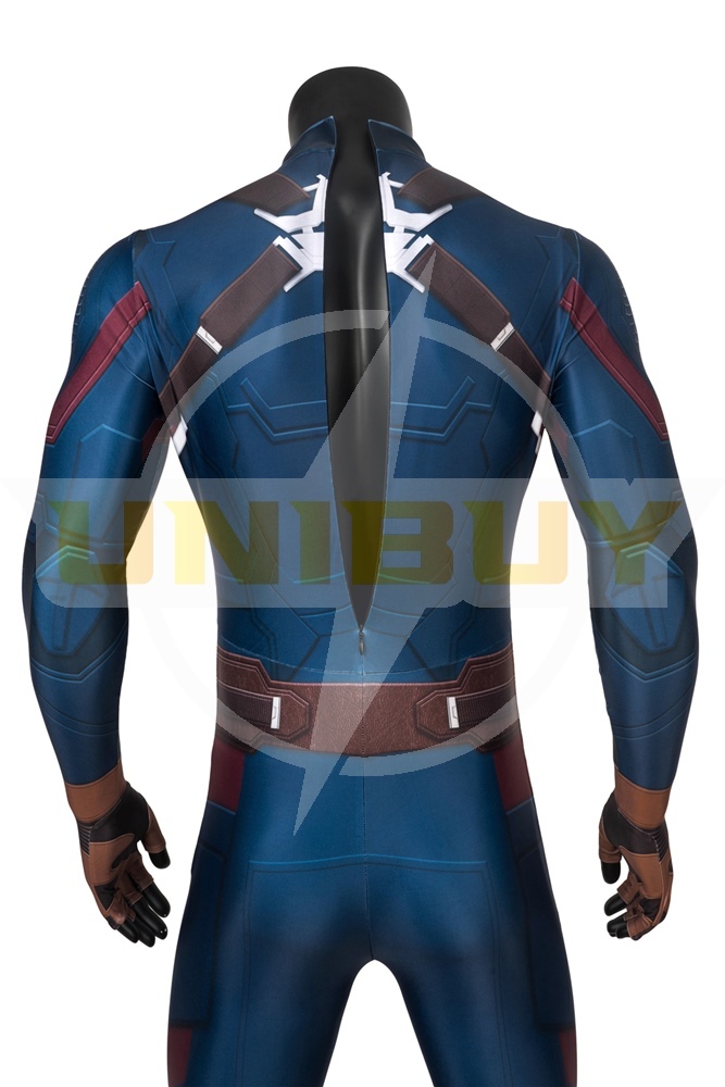 Avengers Endgame Captain America Costume Cosplay Suit Steve Rogers Unibuy