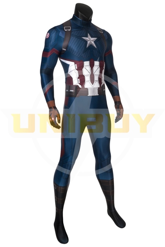 Avengers Endgame Captain America Costume Cosplay Suit Steve Rogers Unibuy