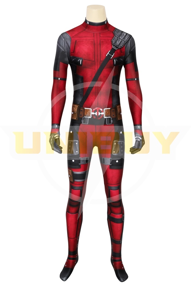 Deadpool Costume Cosplay Suit Wade Wilson Men Outfit Ver 2 Unibuy