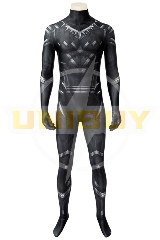 Black Panther Costume Cosplay Suit T'Challa Captain America Civil War Ver 1 Unibuy
