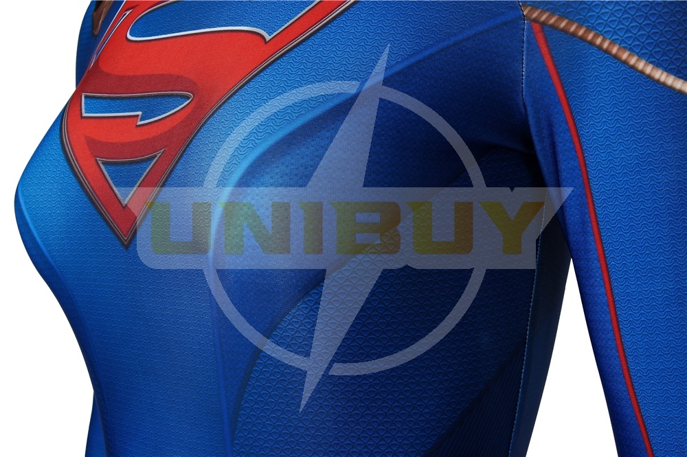 Supergirl Season 5 Costume Cosplay Suit with Cloak Kara Zor-El Unibuy