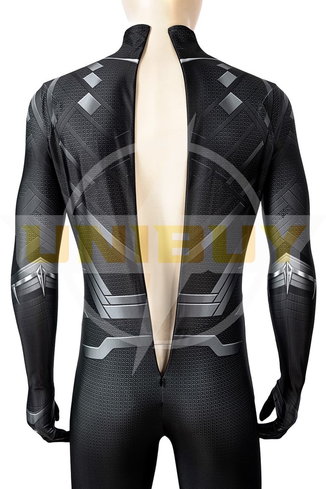 Black Panther Costume Cosplay Suit T'Challa Captain America Civil War Ver 1 Unibuy