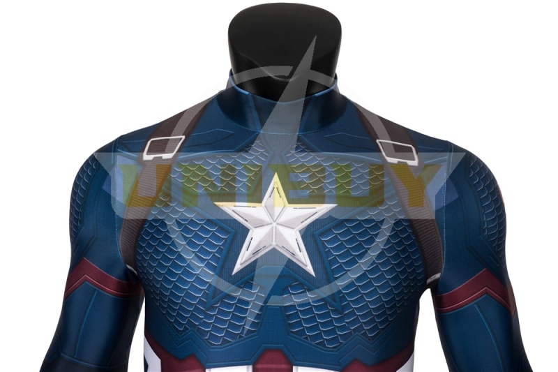 Avengers Endgame Captain America Costume Cosplay Suit Steve Rogers Unibuy