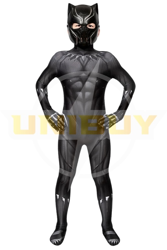 Black Panther T'Challa Costume Cosplay Suit Kids Unibuy