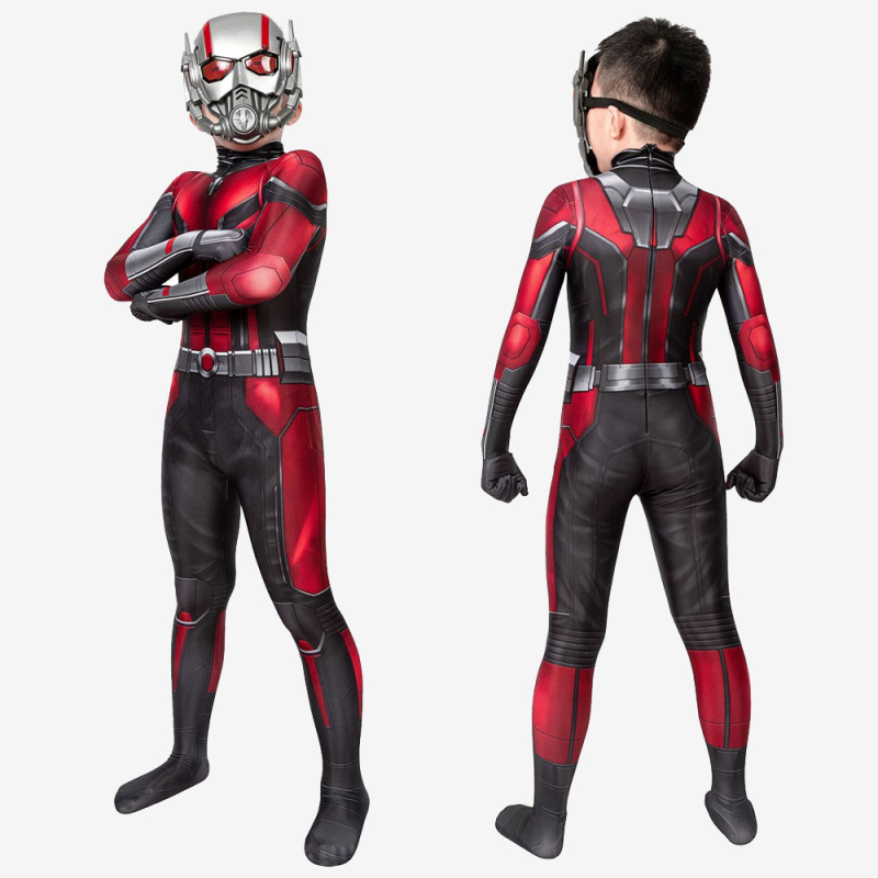 Ant-Man and the Wasp Costume Cosplay Suit Kids Scott Lang Unibuy