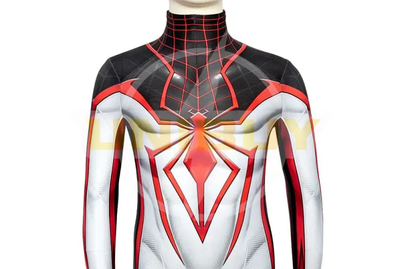 Spider-Man Miles Morales PS5 Costume Cosplay T.R.A.C.K. Suit Kids Unibuy