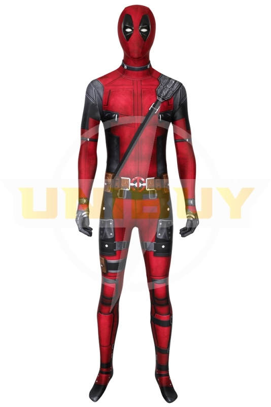 Deadpool Costume Cosplay Suit Wade Wilson Men Outfit Ver 2 Unibuy