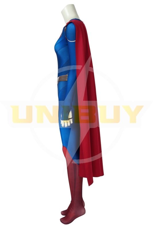 Supergirl Season 5 Costume Cosplay Suit with Cloak Kara Zor-El Unibuy