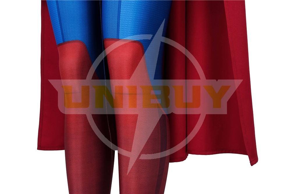 Supergirl Season 5 Costume Cosplay Suit with Cloak Kara Zor-El Unibuy