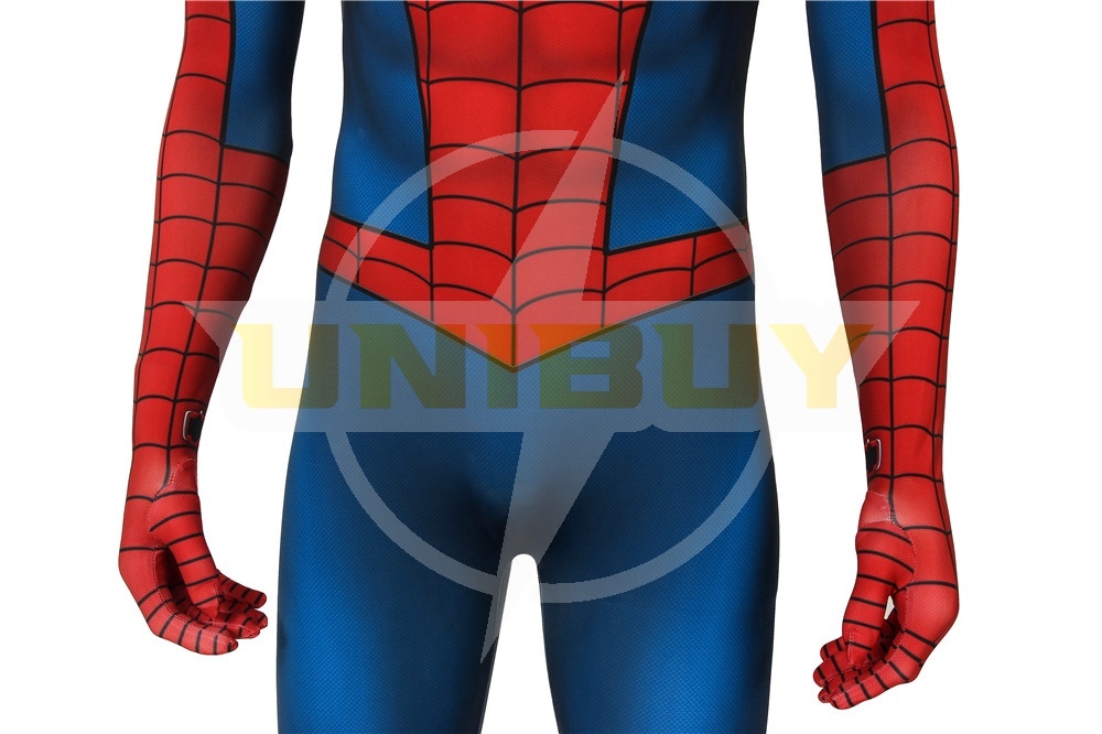 Spider-Man PS4 Costume Cosplay Classic Suit Unibuy