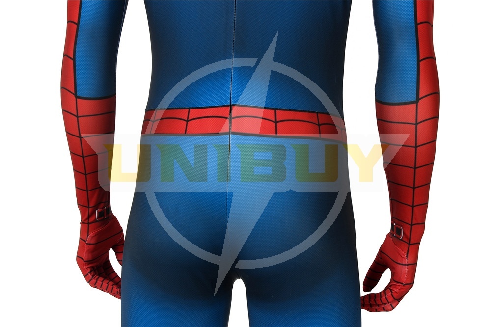 Spider-Man PS4 Costume Cosplay Classic Suit Unibuy