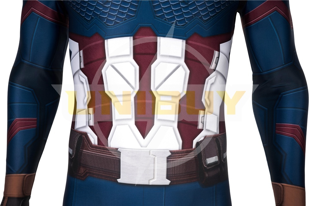 Avengers Endgame Captain America Costume Cosplay Suit Steve Rogers Unibuy
