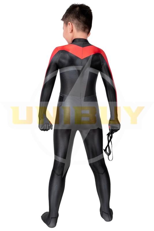 Teen Titans: The Judas Contract Nightwing Costume Cosplay Suit Kids Dick Grayson Unibuy