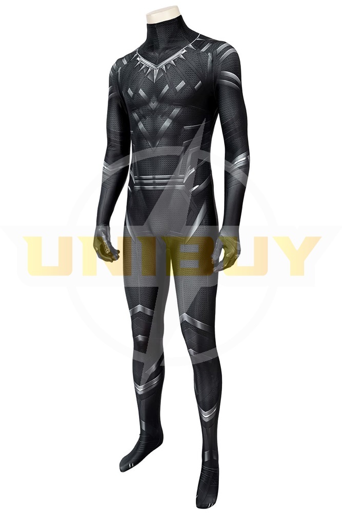 Black Panther Costume Cosplay Suit T'Challa Captain America Civil War Ver 1 Unibuy
