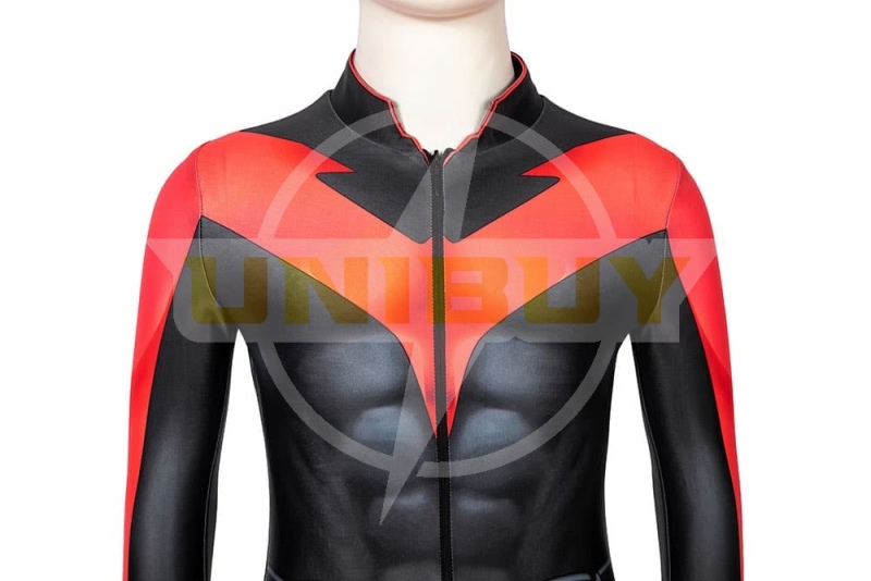 Teen Titans: The Judas Contract Nightwing Costume Cosplay Suit Kids Dick Grayson Unibuy