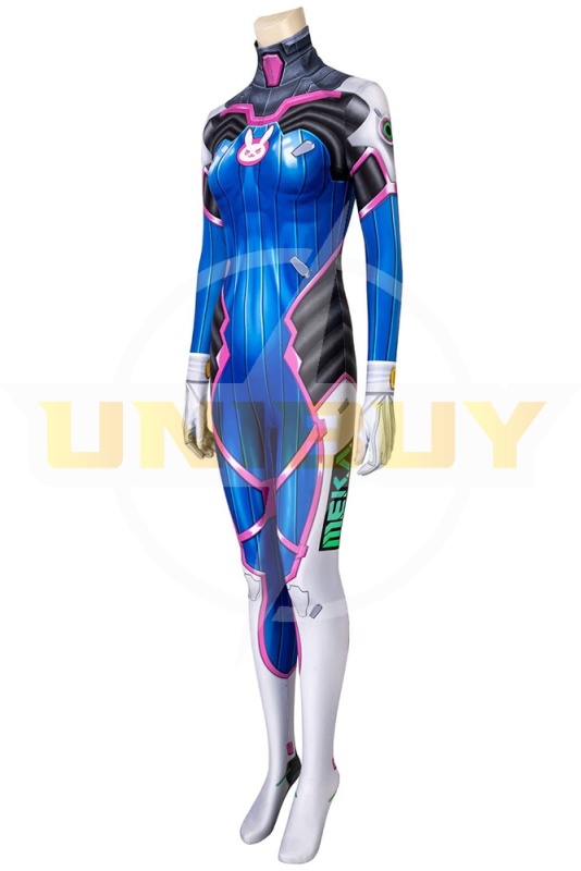 Overwatch OW D.VA Costume Cosplay Suit Ver 1Unibuy