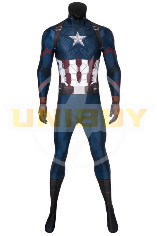 Avengers Endgame Captain America Costume Cosplay Suit Steve Rogers Unibuy