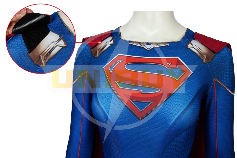 Supergirl Season 5 Costume Cosplay Suit with Cloak Kara Zor-El Unibuy