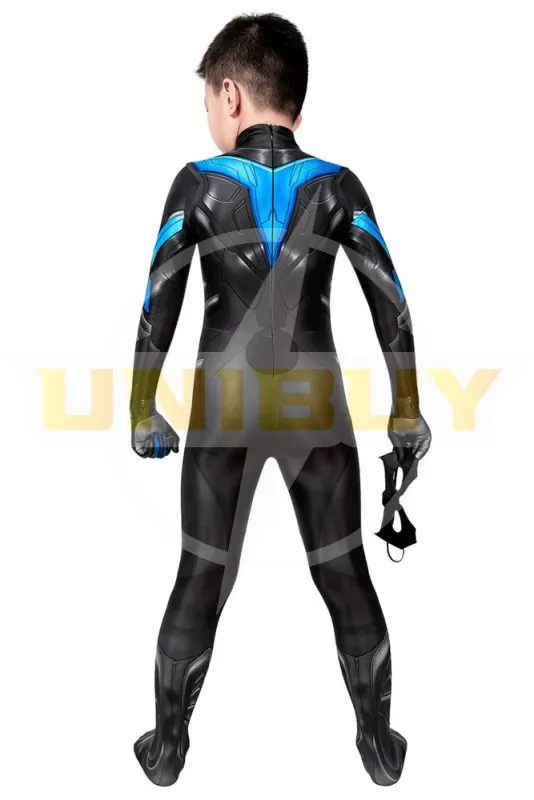 Nightwing Costume Cosplay Suit Kids Dick Grayson Titans S1 Unibuy