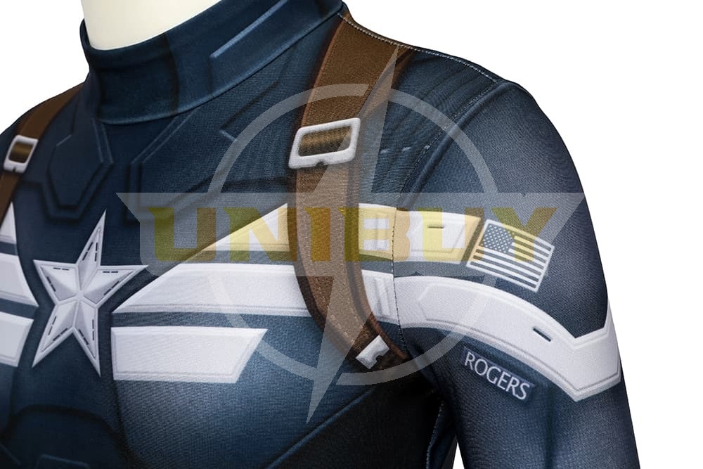 Captain America The Winter Soldier Costume Cosplay Suit Kids Steve Rogers Unibuy