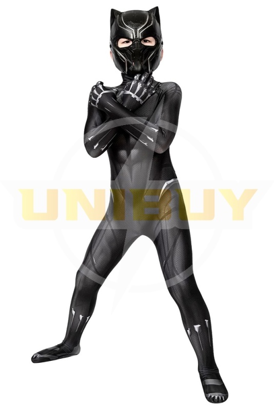 Black Panther T'Challa Costume Cosplay Suit Kids Unibuy