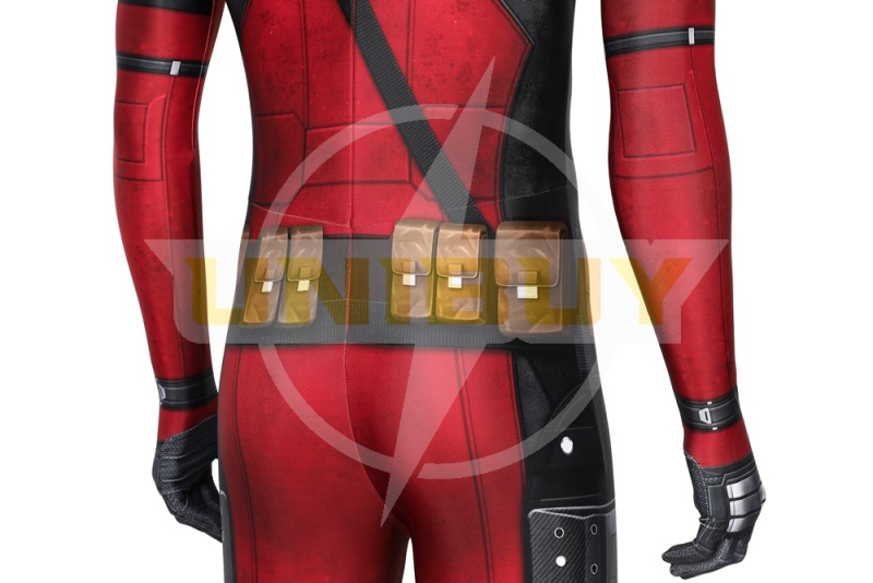 Deadpool Costume Cosplay Suit Wade Wilson Men Outfit Ver 2 Unibuy