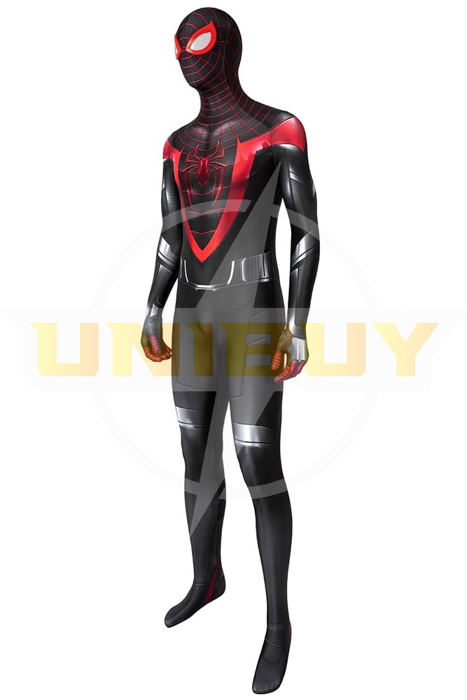 Spider-Man Miles Morales PS5 Costume Cosplay Suit Ver1 Unibuy