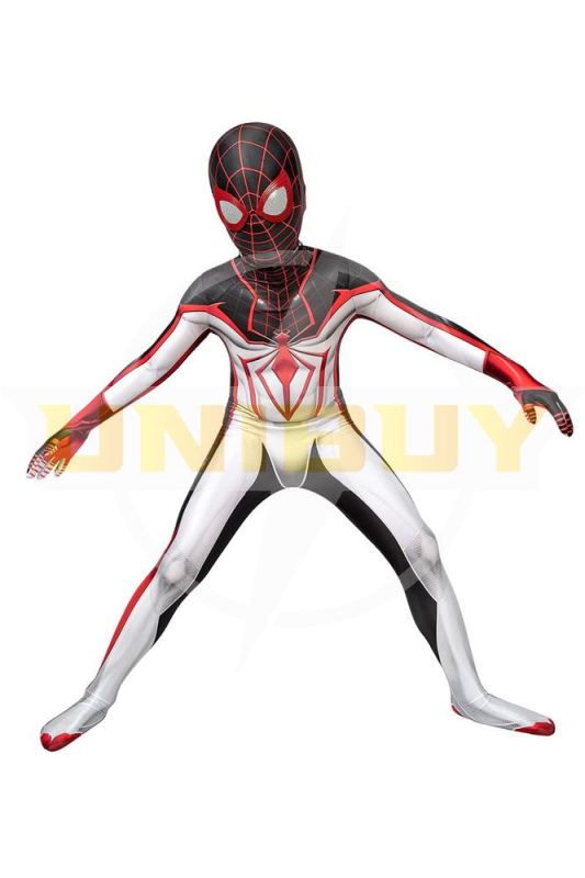 Spider-Man Miles Morales PS5 Costume Cosplay T.R.A.C.K. Suit Kids Unibuy