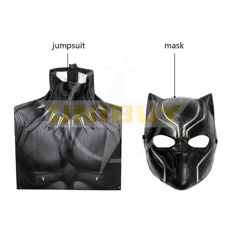 Black Panther T'Challa Costume Cosplay Suit Kids Unibuy