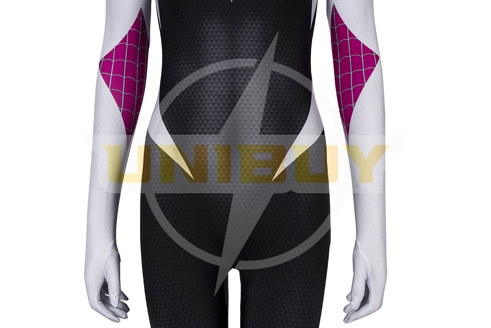 Spider-Gwen Costume Cosplay Gwen Stacy Spider-Man Into the Spider-Verse Suit Unibuy