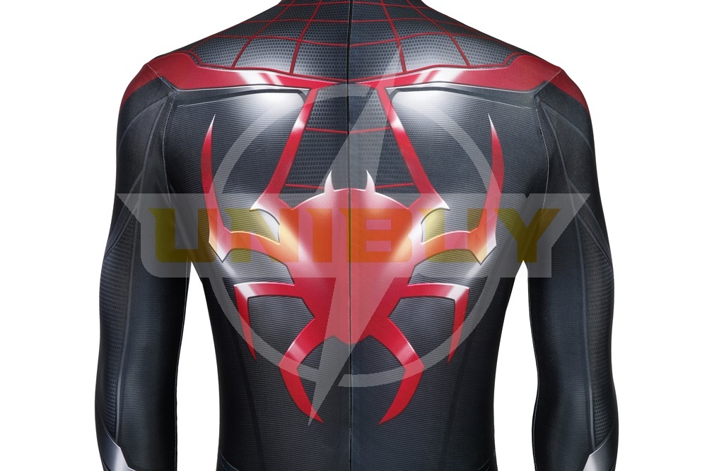 Spider-Man Miles Morales PS5 Costume Cosplay Suit Unibuy