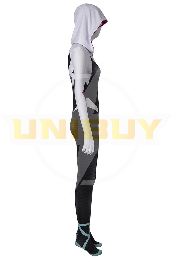 Spider-Gwen Costume Cosplay Gwen Stacy Spider-Man Into the Spider-Verse Suit Unibuy