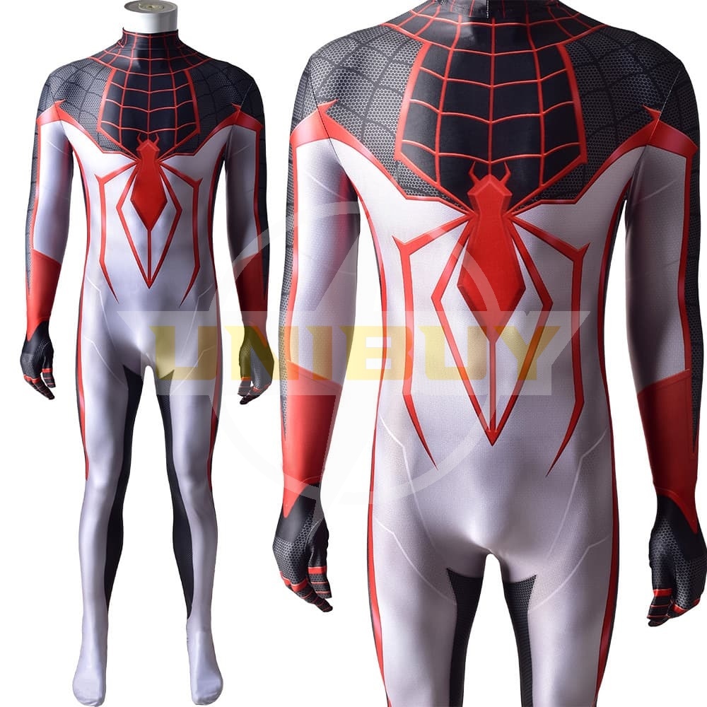 Spider-Man PS5 Costume Miles Morales Cosplay Costume T.R.A.C.K. Suit Unibuy