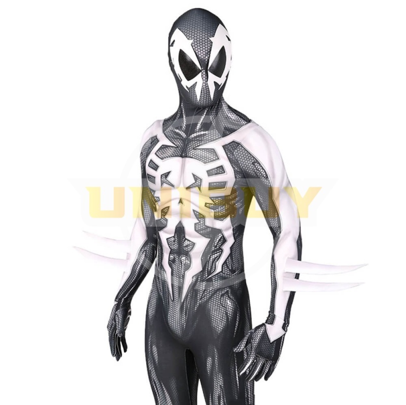 2099 Ultimate Spiderman Miguel O'Hara Costume Cosplay Jumpsuit Black Verison Unibuy