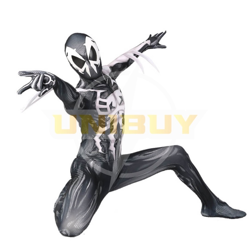 2099 Ultimate Spiderman Miguel O'Hara Costume Cosplay Jumpsuit Black Verison Unibuy