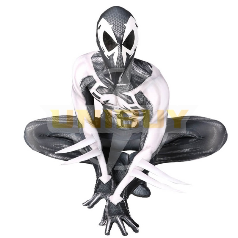 2099 Ultimate Spiderman Miguel O'Hara Costume Cosplay Jumpsuit Black Verison Unibuy