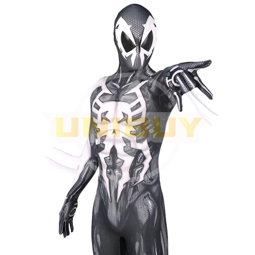 2099 Ultimate Spiderman Miguel O'Hara Costume Cosplay Jumpsuit Black Verison Unibuy