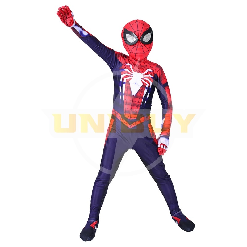 Spider Man PS4 Costume Cosplay Advanced Suit Kids Unibuy