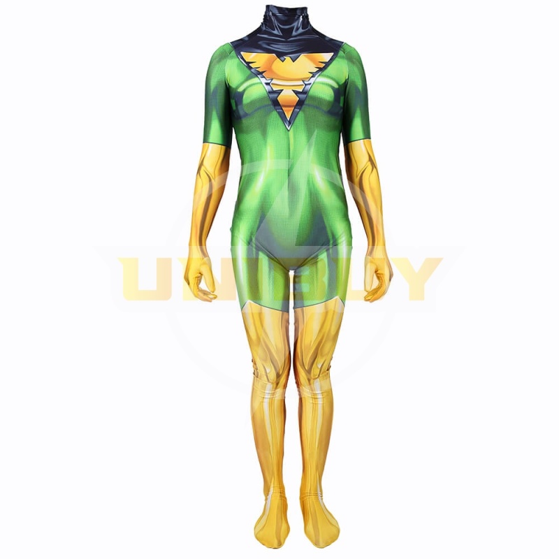 X-Men Phoenix Jean Grey Costume Cosplay Suit Women Halloween Jumpsuit Unibuy