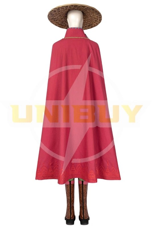 Raya Costume Cosplay Suit With Cape Ver 1 Unibuy