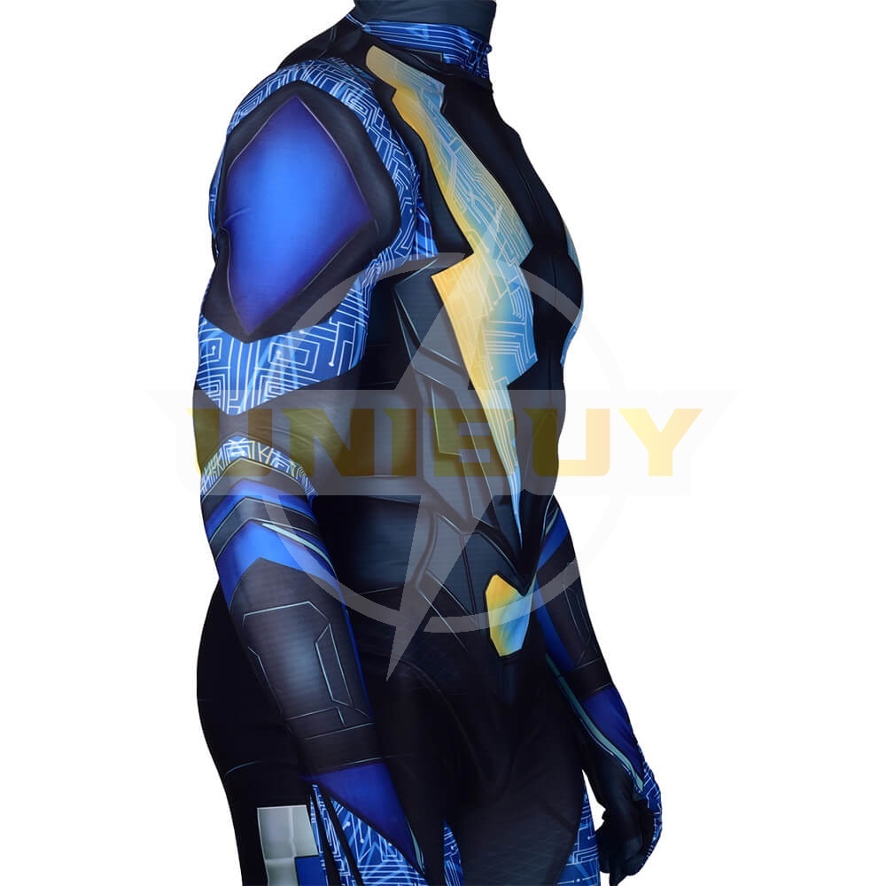 Black Lightning Costume Cosplay Suit For Adults Kids Unibuy