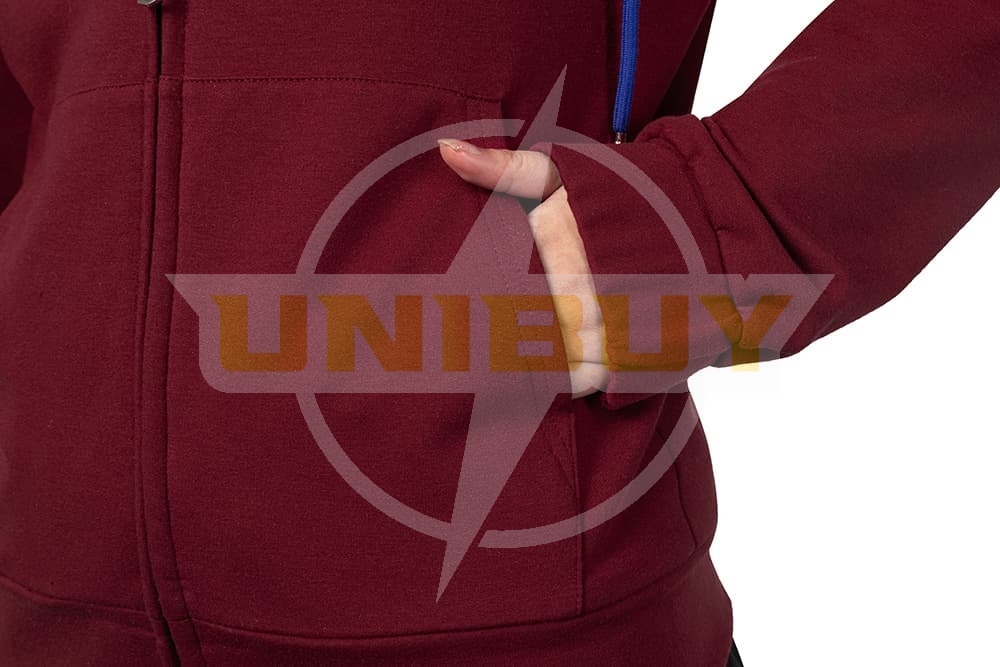 Wanda Vision Scarlet Witch Costume Cosplay Hoodie Wanda Maximoff Unibuy