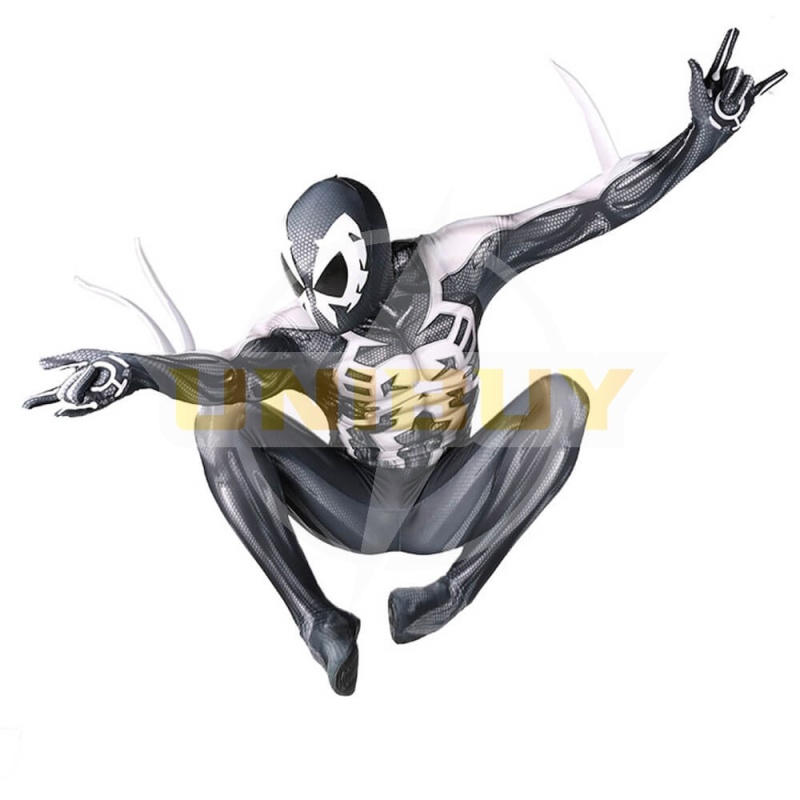 2099 Ultimate Spiderman Miguel O'Hara Costume Cosplay Jumpsuit Black Verison Unibuy