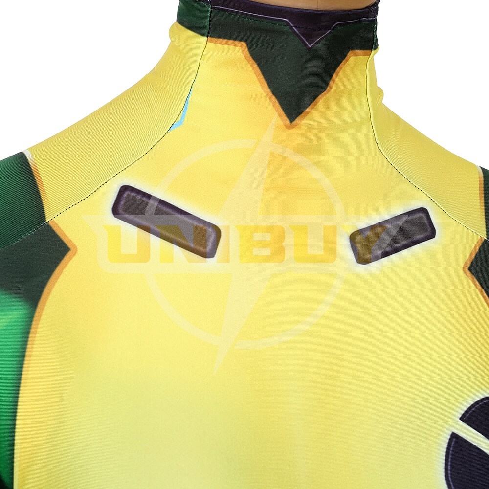 X-Men Rogue Costume Cosplay Suit Anna Marie Jumpsuit Bodysuit Unibuy