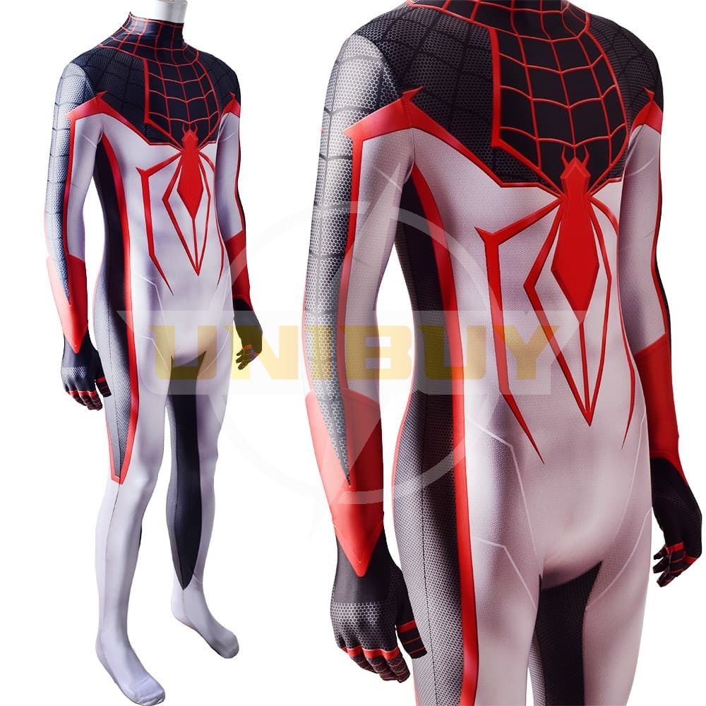 Spider-Man PS5 Costume Miles Morales Cosplay Costume T.R.A.C.K. Suit Unibuy