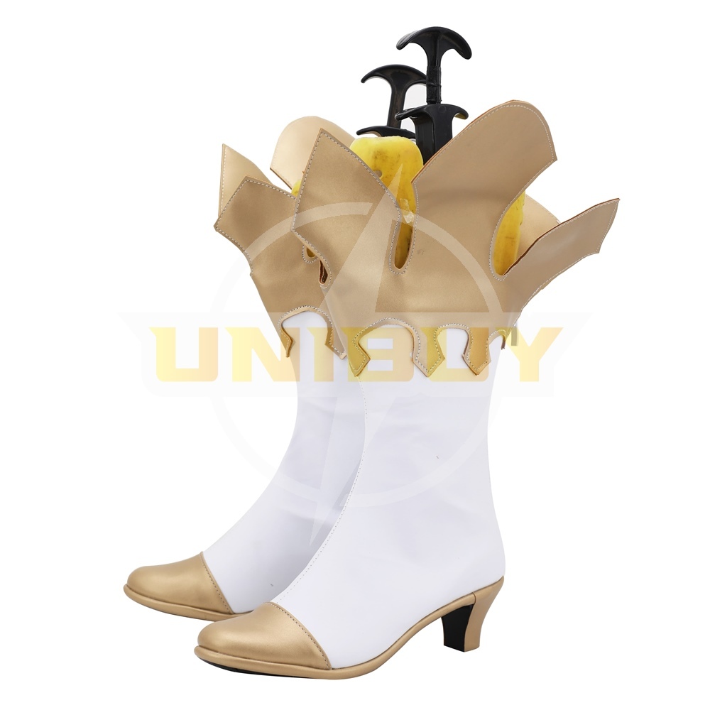 Genshin Impact Paimon Shoes Cosplay Women Boots Ver 1 Unibuy